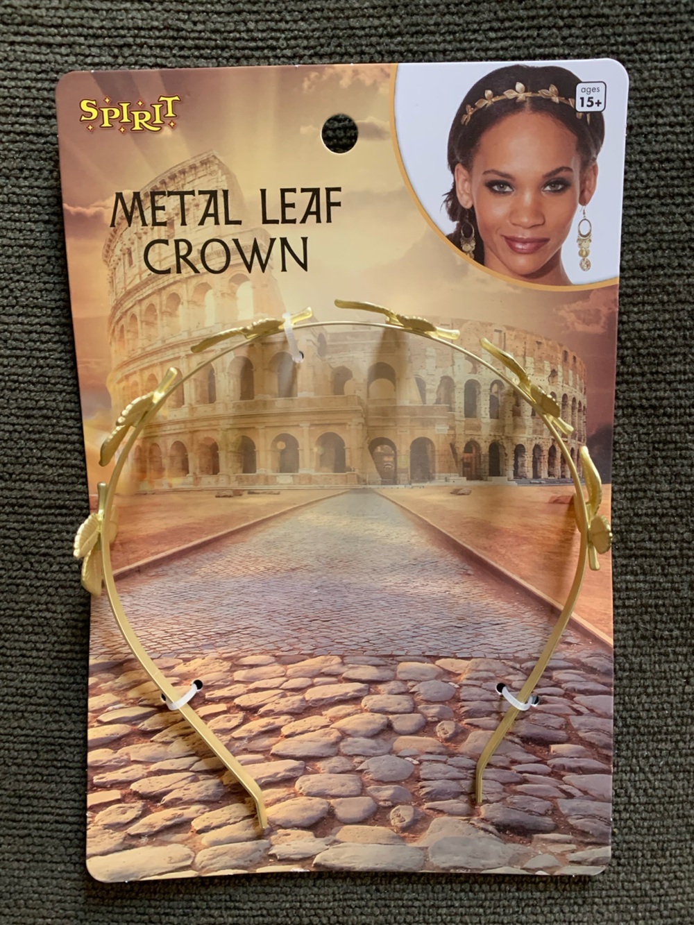 Spirit Gold Metal Leaf Headband